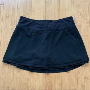 Lululemon Double Layer Skirt/Skort, Black Size 4